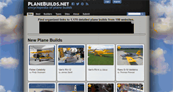 Desktop Screenshot of planebuilds.net